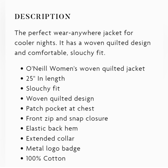 O’Niell MABLE KNIT QUILTED JACKET - Picture 7 of 7